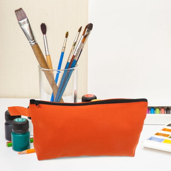 PTOOTP 6Pcs Assorted Color Tool Pouches with Smooth Zipper for Organizing Tools