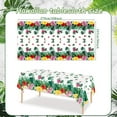 thumbnail image 2 of 133PCS Hawaiian Luau Party Supplies Tropical Dinnerware Set Serves 16, Aloha Plates Napkins Cups Tablecloth Knives Forks Spoons for Birthday Luau Party Decorations, 2 of 7