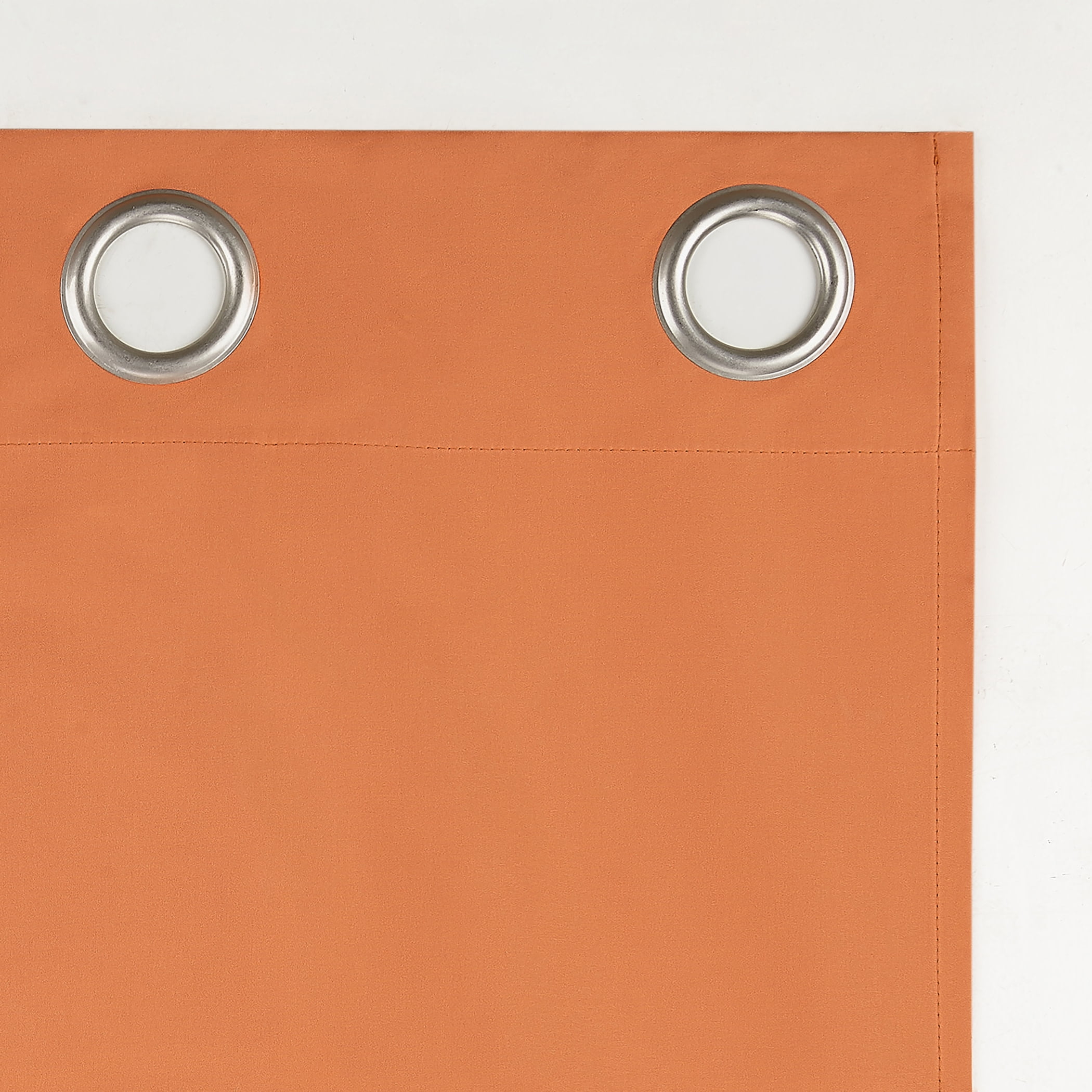 Sun Zero Harper Bright Vibes 100% Blackout Grommet Curtain Panel, 40"X63", Orange, 40"X63", Orange