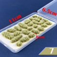 thumbnail image 4 of kurtrusly 25x Simulation Cluster for Train Scenery Decor Accessory Winter Green 6mm 1 Pc, 4 of 6