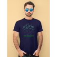 thumbnail image 2 of Future Fashion Slogan T-Shirt Men -Image by Shutterstock, Male XX-Large, 2 of 4