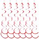 thumbnail image 4 of Inteprter Guirnalda colgante de 6 pack/lote, artesanía exquisita, decorativa, amplia aplicación para colgante en de cumpleaños Kits de decoración para fiestas Rojo, 4 of 6