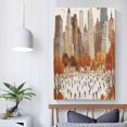 thumbnail image 5 of Canvas Prints Fall Central Park Autumn Art Skating Canvas Picture Country Farmhouse Seasonal Canvas Wall Art for Bedroom 8x12inch Perfect for Home Decor Gifts & Keepsakes Wall Decor, 5 of 8