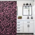 thumbnail image 6 of Leopard Print Pattern Shower Curtain Fabric Bathroom Decor with Hooks, 6 of 8