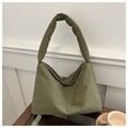 thumbnail image 3 of Nueva moda de invierno personalidad ocio popular gran capacidad color sólido estilo extranjero hombro bandolera bolso de hombro para mujer, 3 of 5