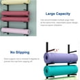thumbnail image 3 of Yoga Mat Storage Racks,Multifunctional Home Gym Storage Organizer With Hooks And Lockable Wheels,Weights Rack For Dumbbells,Yoga Mat, 3 of 8