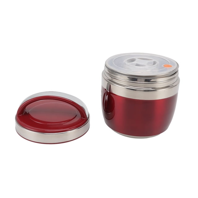 Insulated Food Container, Reduce Heat Heat Insulation Thermal Lunch Box Portable Bento Box For Travel For Outdoor Use Blue,Red,Green,Pink