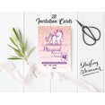 thumbnail image 3 of Darling Souvenir Pink Birthday Invitation Card Printable Fill or Write In Blank Invites Party Supplies Pack Of 28 5 x 7 Inches, 3 of 5
