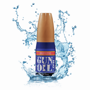 GUN OIL H2O Lube - Premium Water Based Personal Lubricant - 4oz / 140 ml Bottle - DISCREET SHIPPING!