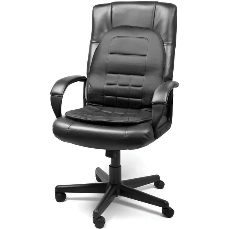 Wagan Tech Soft Velour 12-Volt Heated Seat Cushion 9438B - The Home Depot