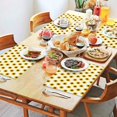 thumbnail image 2 of White Yellow Sunflower Pattern Summer Placemats Table Placemats Set Of 4-Linen Kitchen Washable Placemats Table Mats 11.8"x17.7" Non-Slip Heat Resistant, 2 of 6