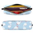thumbnail image 2 of Honeii Cute Goose On A Blue Sky Pattern Pencil Case, Pencil Pouch, Pencil Case Small, Pencil Pouch Aesthetic, PVC Pencil Pouch, Pencil Bag, Makeup Pouch, 2 of 7