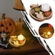 thumbnail image 2 of Base decorativa de madera para velas de Halloween. Decoración de ambiente. Candelabro de madera para decorar la mesa en festivales., 2 of 5