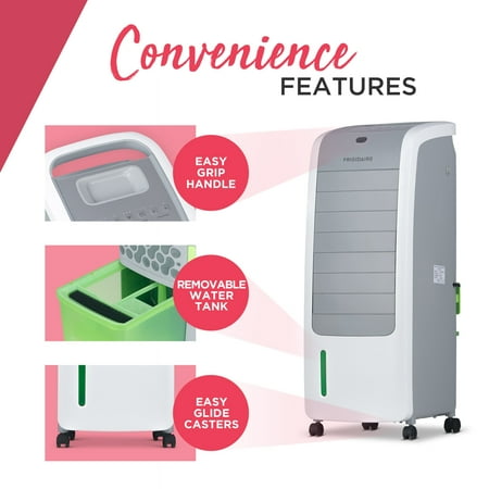 Frigidaire - 373 CFM 2-in-1 Evaporative Cooler and Heater - White