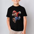 thumbnail image 6 of Super Mario T-Shirts for Boys Girls, Kids 3D Print Short Sleeve, Unisex Crew Neck Tee Shirts for Youth, 6 of 9