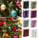 thumbnail image 3 of Juego de 24 bolas de Navidad – Adornos decorativos para árbol de Navidad, bolas colgantes inastillables para cumpleaños, Halloween, vacaciones, decoraciones de boda, 3 of 5