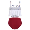 thumbnail image 3 of Elegante traje de baño dividido para mujer Mostrar cintura ahueca hacia fuera la impresión Bikini cómodo OAVQHLG3B Store lin121212, 3 of 3