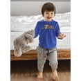 thumbnail image 2 of Cute Baby Sloth Sleeping Long Sleeve Toddler -Image by Shutterstock,  4 Toddler, 2 of 4