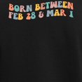 thumbnail image 3 of CafePress - Born Between Feb 28 And Mar 1 Pajamas - Women's Short Sleeve Print T-Shirt and Pants Dark Cotton Pajama Set, 3 of 7