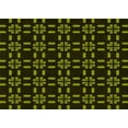 thumbnail image 1 of Ahgly Company Machine Washable Indoor Rectangle Transitional Night Black Area Rugs, 4' x 6', 1 of 7