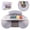 Piano, variant on Blublu Park Baby Inflatable Sit Me Up Floor Seat, 3-36 Months with Cover & Detachable Sensory Tray, Unicorn