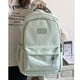 thumbnail image 3 of Mochila Simple Todo Combinado ins Estilo Campus Color Sólido De Gran Capacidad Estudiante De Escuela Bolsa De Viaje Ordenador Pareja, 3 of 4