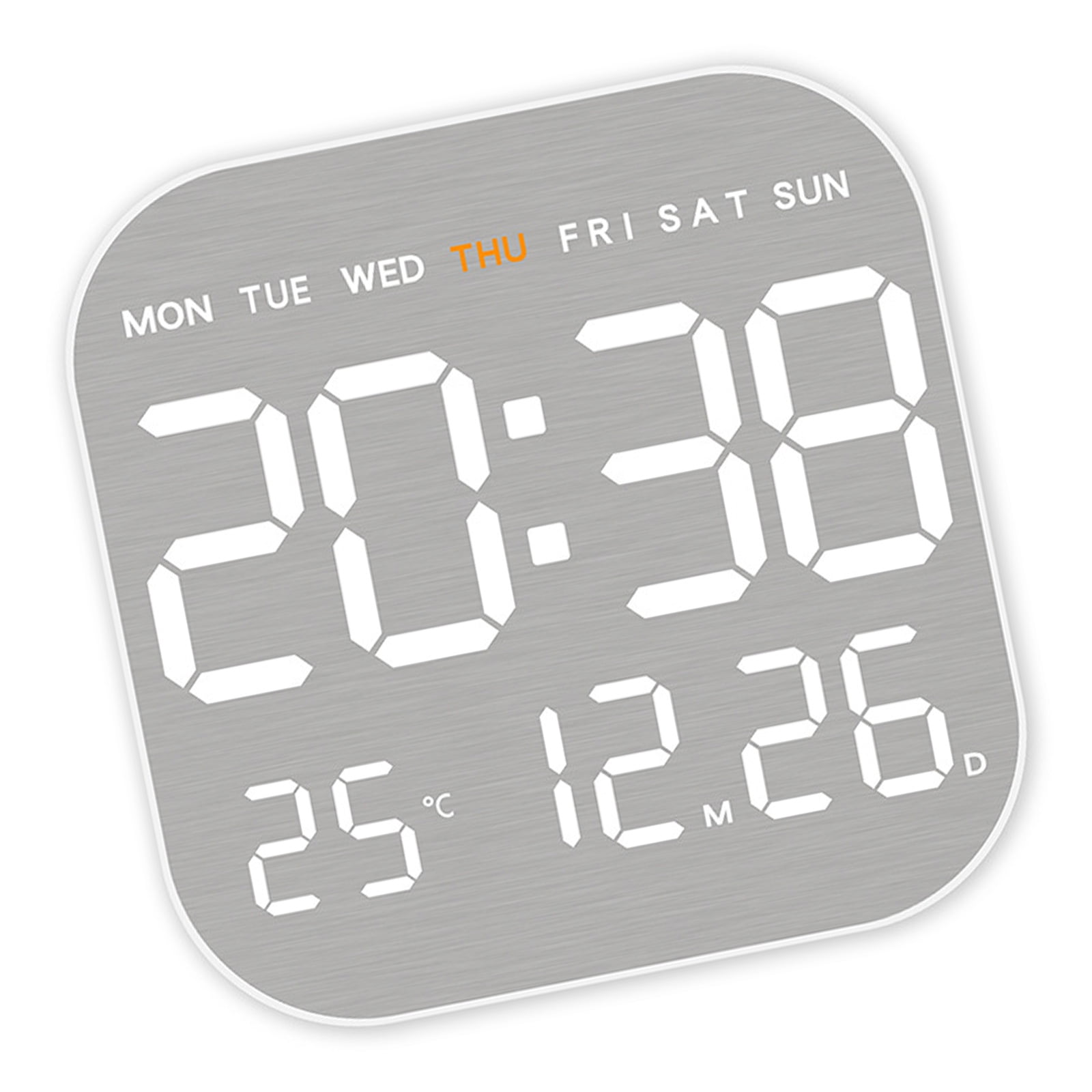 Large Screen Digital Alarm Clock with Date Display and Snoozes Feature for Modern Lifestyle