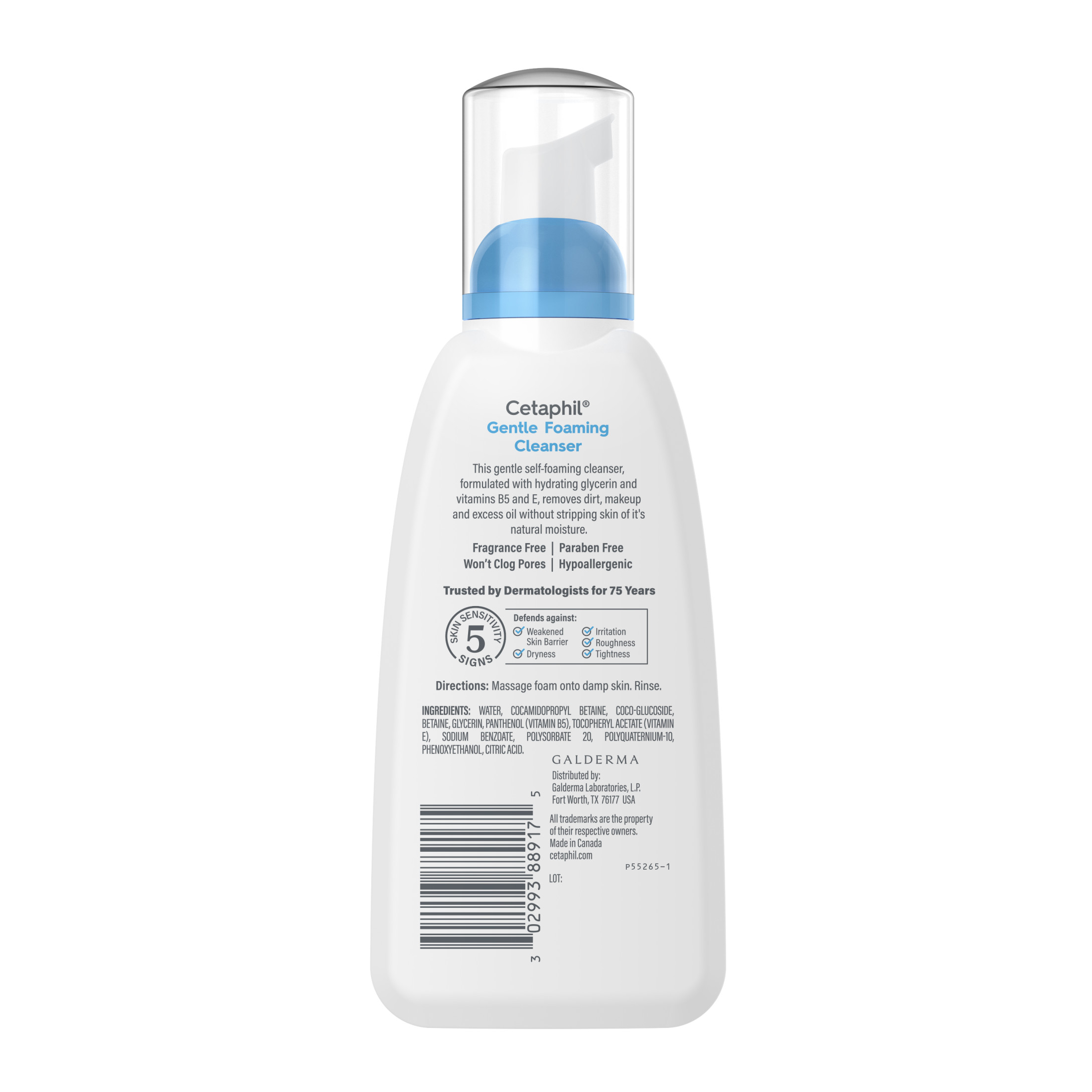 Cetaphil Hydrating Gentle Foaming Face Wash, 8 oz photo 7
