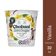 thumbnail image 2 of Chobani Zero Sugar Non-Fat Greek Yogurt Vanilla 32 oz Tub, 2 of 9