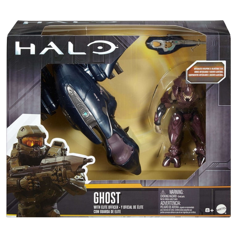 Halo Ghost And Elite Officer Figure, 6
