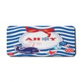 thumbnail image 1 of Cartoon Computer Mouse Pad, Marine Themed Ahoy Lettering Childish Desgn with Whale, Rectangle Non-Slip Rubber Mousepad X-Large, 35" x 15" Gaming Size, Cobalt Blue Vermilion, by Ambesonne, 1 of 2