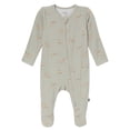 thumbnail image 2 of Modern Moments by Gerber Neutral Two-Way Zip Viscose Sleep ´N Play Footed Pajama, 2-Pack, Sizes Newborn - 24 Months, 2 of 8