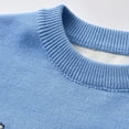 thumbnail image 5 of WIBACKER 2-7T Kids Boy Cartoon Truck Pullover Sweater Crewneck Knitted Fall Winter Sweatshirt Tops, 5 of 8