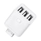 thumbnail image 1 of Tuya Zigbee Micro-USB Adaptor Switch 3 Gang Mini USB Power Adaptor APP Voice Control for Alexa, 1 of 5