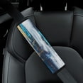 thumbnail image 5 of WYYP Abstract Brush Strokes Car Seat Belt Pad Cover Car Interior Decor 2Pcs, 5 of 6