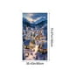 thumbnail image 3 of Cubierta Navideña para Puerta de 89 X 180 Cm | Decoración Navideña con Estampado de Papá Noel | Tejido de Poliéster Duradero | Decoración Festiva Fácil de Instalar para Puerta de Entrada | Multiusos, 3 of 6