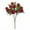 Red, variant on SLYNSHome Mini Rose Artificial Flowers Bouquets,Fake Silk Bouquet for Centerpiece Table Wedding Party Home Crafts Decor - White