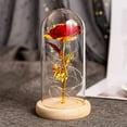 thumbnail image 3 of Everlasting Flower Glass Cover  Romantic LED Lights Home Decoration for Valentine‘s Day, 3 of 6