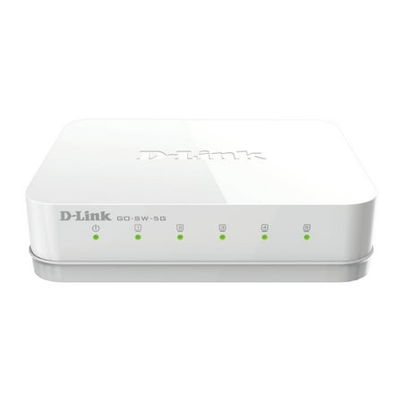 D-Link 5-Port Gigabit Unmanaged Desktop Switch, Easy Plug-and-Play Installation (Best Unmanaged Network Switch)