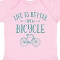 thumbnail image 4 of Inktastic Life's Better on a Bicycle Girls Baby Bodysuit, 4 of 5