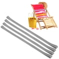 thumbnail image 1 of Uxcell 4-Pack Bandas para Toallas para Sillas de Playa, Clips de Toalla Reutilizables[Gris], 1 of 7
