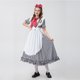 thumbnail image 2 of Carnaval Halloween pequeña casa pradera chica disfraz lindo Lolita cafetería sirvienta Cosplay vestido de fiesta elegante, 2 of 5