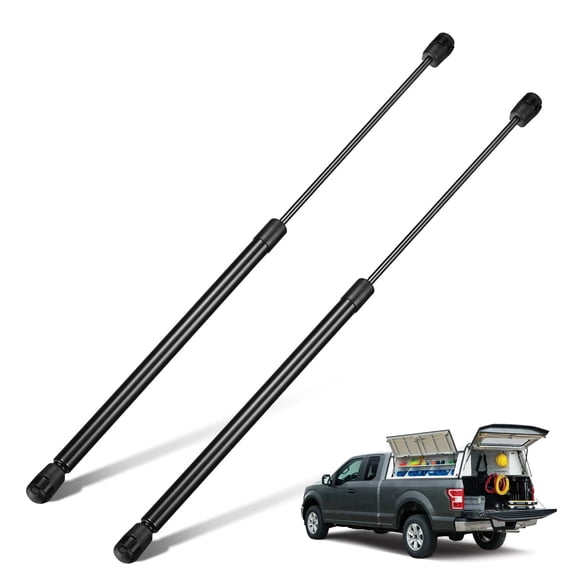 BDFHYK C16-08260 20inch 60lbs (267N) Gas Shocks Struts Lift Support for are ATC Leer Awning Snugtop Topper Canopy Truck Cap Pickup Window RV Door or Toolbox Lid etc, Set of 2