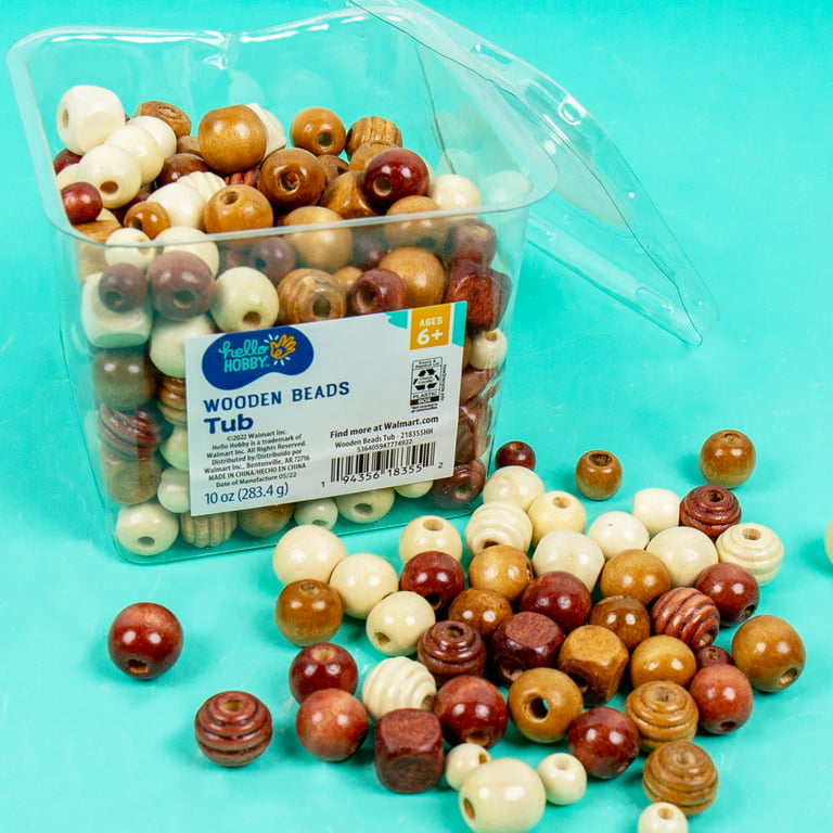 Assorted Round Glass Seed Beads, Hobby Lobby