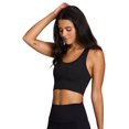 thumbnail image 3 of RBX Active Women's Buttery Soft Fitted Cropped Racerback Sports Bra Tank Top With Shelf Bra, 3 of 3