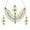 Green 1, variant on Efulgenz Indian Jewelry Choker Kundan Crystal Multi Layered Necklace Earrings Maang Tikka Head Chain Bollywood Wedding Bridal Set