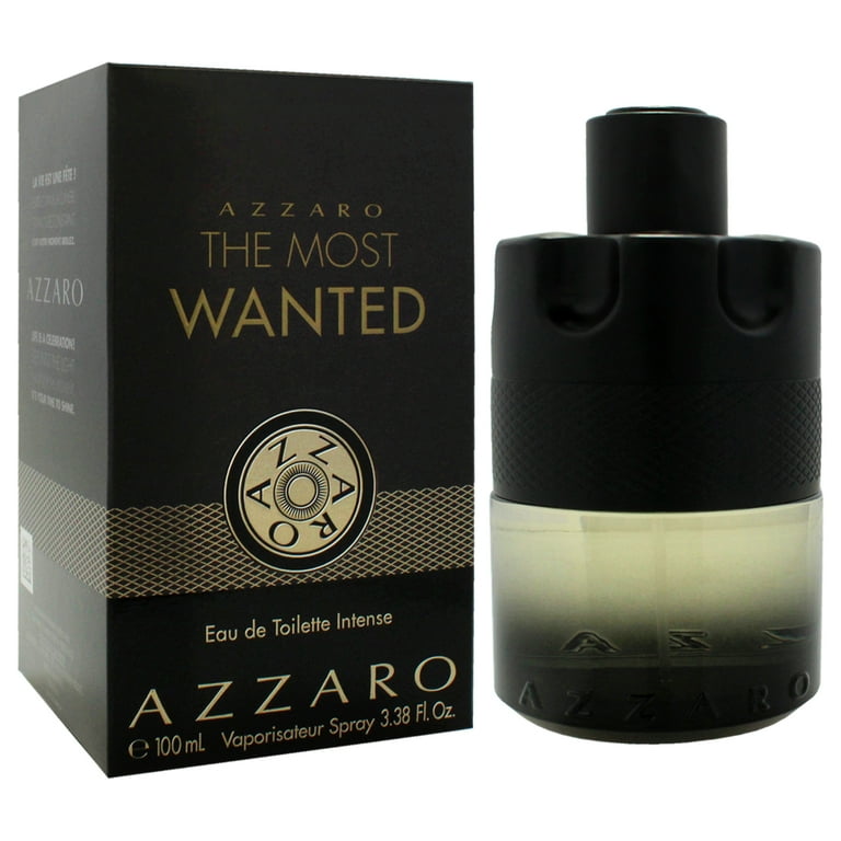 AZZARO ザ モストウォンテッド オードトワレ インテンス 100ml Azzaro The Most Wanted Intense EDT Spray, 3.38 oz, Bergamot