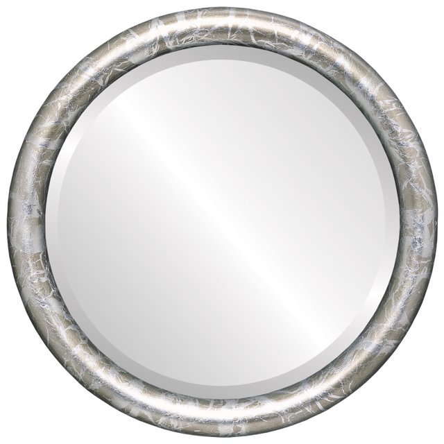 Miroir Encadré Pasadena - Argent Champagne