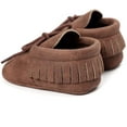 thumbnail image 4 of Baby Loafers Boys Girls Infant Shoes Soft Sole Tassels Moccasins Anti-Slip Crib Shoes, 4 of 6