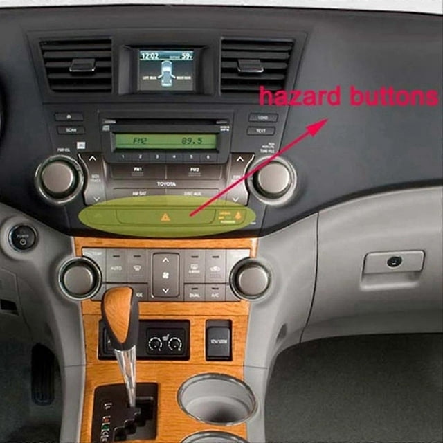 Car Hazard Button Light Switch Button for Toyota Highlander 2007-2014